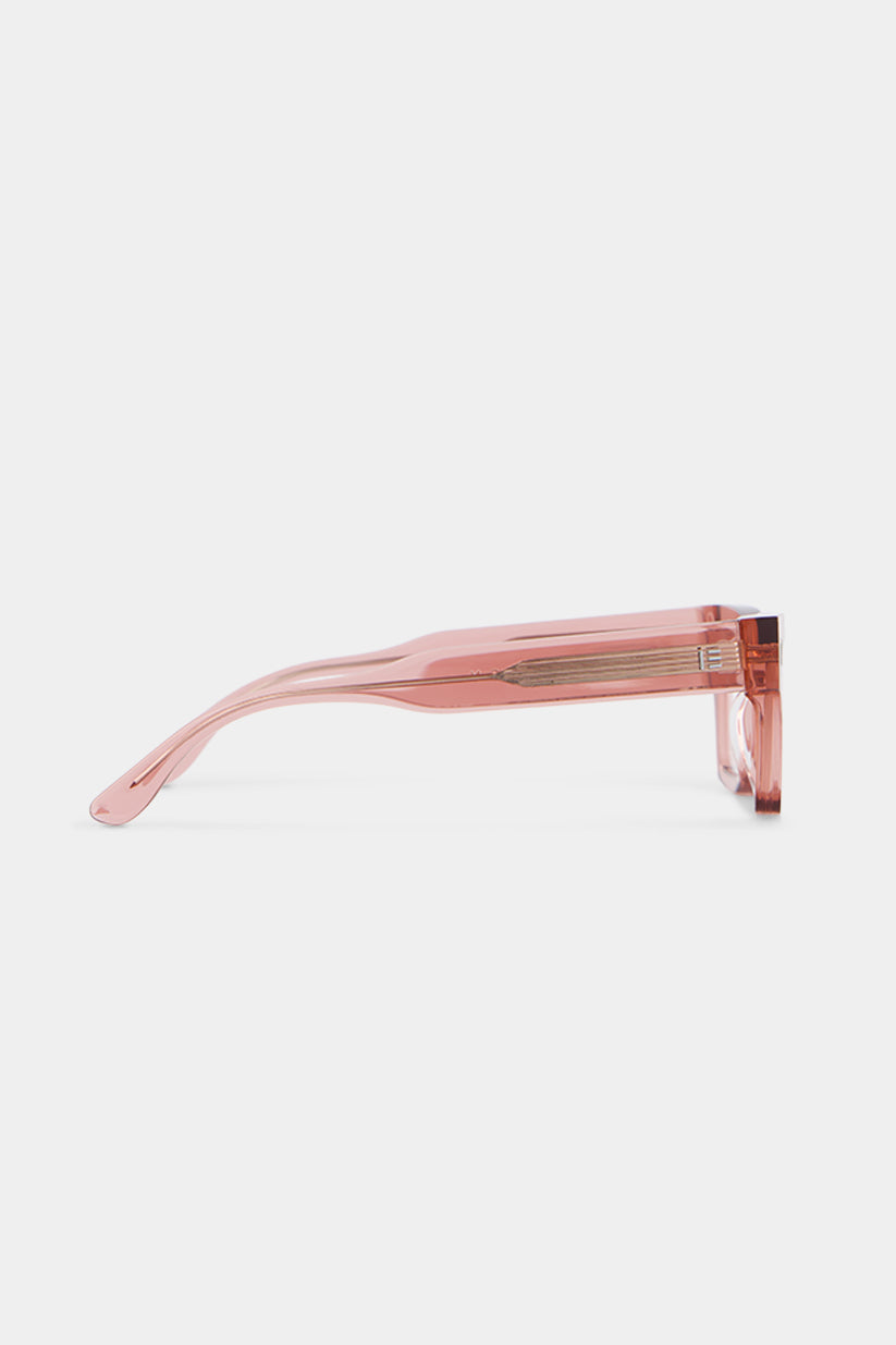 Isle of Eden Olli prescription glasses, right side view showing the eco-conscious rosewood bio-acetate temple arm for everyday vision correction